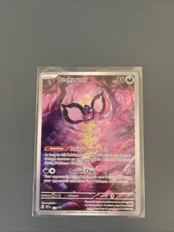 Pokemon TCG Pecharunt Promo Card Scarlet & Violet Shrouded Fable - Image 1