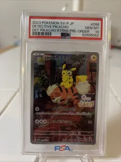 Detective Pikachu - 098/SV-P 098/SV-P Sv-P Promotional Cards Holo (Japanese) - Image 1