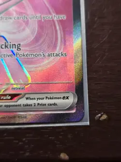 Pokemon card Mew EX Full Art 193/165 Scarlet & Violet 151 Holo Ultra Rare - Image 3