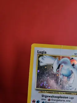 Pokemon Karte/card - Lugia 9/111 Neo Genesis Holo Swirl - Played - Image 2