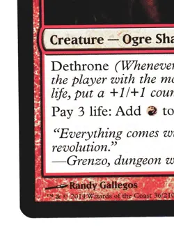 Magic The Gathering MTG - Conspiracy CNS 2014 - #36 Treasonous Ogre NM x1 LOT1 - Image 4