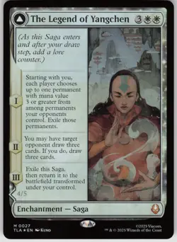 MTG The Legend of Yangchen Foil NM Avatar: The Last Airbender Magic 27 - Image 1