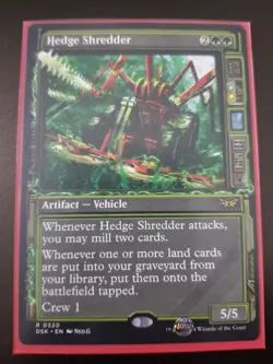 Hedge Shredder (Showcase)-Duskmourn: House of Horror-Magic the Gathering-NM/M - Image 1