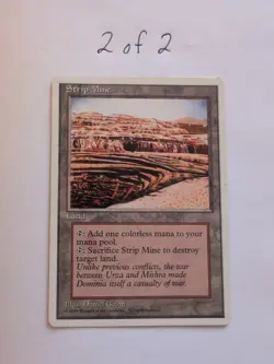 Strip Mine MTG Core Set 4th Edition Regular - Image 1