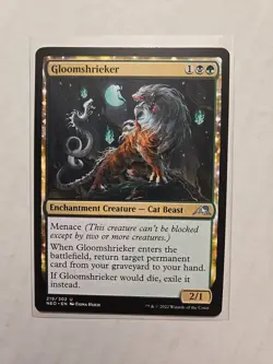 Gloomshrieker - Kamigawa: Neon Dynasty - LP - Uncommon - Enchantment Creature - Image 1