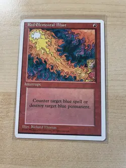 Red Elemental Blast MTG Core Set 4th Edition Regular - Image 1