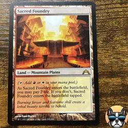 Magic the Gathering MTG- Sacred Foundry- NM- 245/249- Gatecrash - Image 1