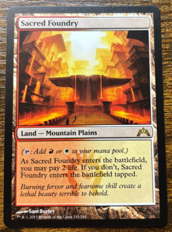 Magic the Gathering MTG- Sacred Foundry- NM- 245/249- Gatecrash - Image 3