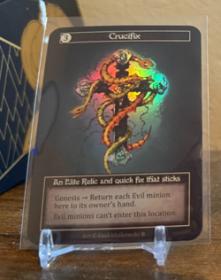 Sorcery Contested Realms - Gothic - Crucifix Foil NM - Image 1