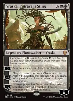 Vraska, Betrayal's Sting ECC NM MTG - Image 1