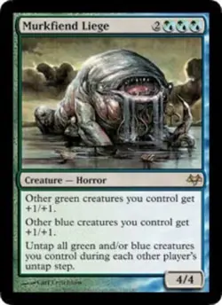 1x Murkfiend Liege Heavy Play MTG Magic - Kid Icarus - - Image 1