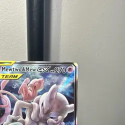 Pokemon Mewtwo & Mew GX Full art Tag team - Image 5