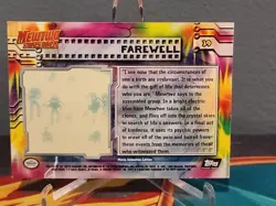 Topps Pokemon Mewtwo Strikes Back Movie Black Label Holo Foil Farewell 39 - Image 2