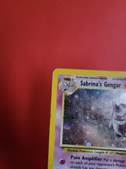 Pokemon Karte/card - Sabrina's Gengar 14/132 Gym Heroes Holo - VG-Excellent - Image 2