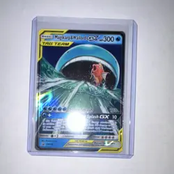 Pokemon Magikarp & Wailord GX TAG TEAM Promo Holo SM166 SM 300 HP Card - Image 1