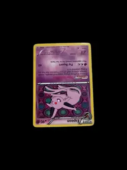 2013 Pokemon TCG Espeon BW92 Black & White Black Star Promo Holo w/ SWIRL - NM - Image 3