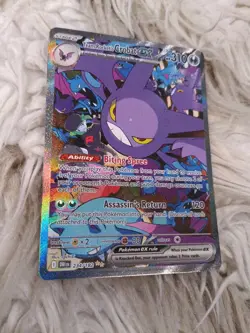 Pokemon Team Rocket's Crobat ex 234/182 Destined Rivals Holo Rare NM FRESH PULL - Image 1