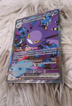 Pokemon Team Rocket's Crobat ex 234/182 Destined Rivals Holo Rare NM FRESH PULL - Image 3