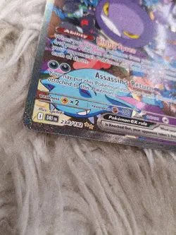 Pokemon Team Rocket's Crobat ex 234/182 Destined Rivals Holo Rare NM FRESH PULL - Image 4