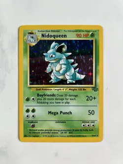 Nidoqueen 1999 Pokemon Jungle Unlimited #7/64 * Light Play - Image 1