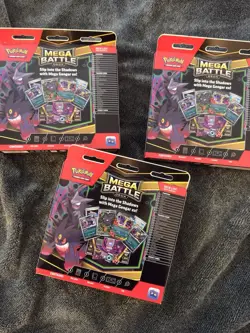 Pokemon Mega Battle Deck Gengar EX Lot of 3 Sealed Boxes - Image 2