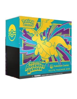 PRE ORDER - Pokemon TCG: Mega Evolution-Ascended Heroes POKEMON CENTER ETB - Image 1