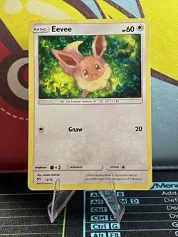 Pokemon TCG - Eevee 12/12 - McDonalds Promo 2019 - Holofoil - MP - Image 1