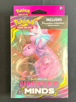 Unified Minds 3 Pack Blister Box - SM Pokemon TCG Near Mint NM - Factory Sealed - Image 1