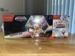 Pokemon Sam’s Club Prismatic Evolutions Surprise Box & Booster Bundle 2-Pack - Image 1