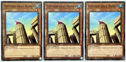 3 x OP21-EN014 Testudo erat Numen - Common Unlimited Near Mint YuGiOh Card - Image 1