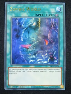 Zombie World GFP2 Ultra Rare - 1st ed Yugioh Card #179 - Image 1