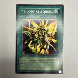 Vintage Yu-Gi-Oh! Turbo Pack : Booster 2 My Body As Shield TU02-EN007 Unlimited - Image 1