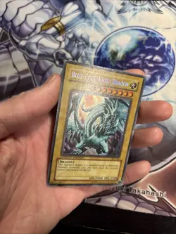 YUGIOH BLUE-EYES WHITE DRAGON BPT-003 SECRET Misprint REVERSE HP/MP (WNU) - Image 4