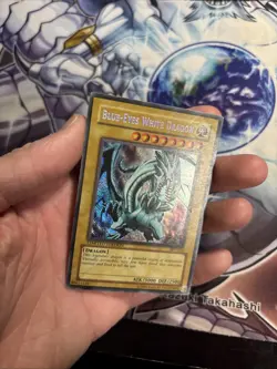 YUGIOH BLUE-EYES WHITE DRAGON BPT-003 SECRET Misprint REVERSE HP/MP (WNU) - Image 5