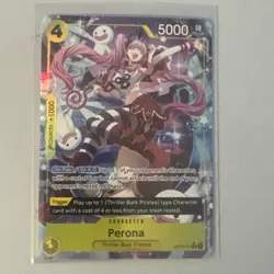 Perona (Alt Art) OP14-111 R - THE AZURE SEA'S SEVEN - One Piece TCG Mint - Image 1