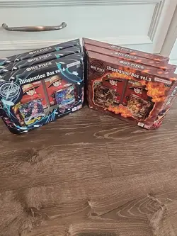 One Piece Illustration Box Vol 5 and Vol 6 Set Brand New Factory Sealed 6 Boxes - Image 1