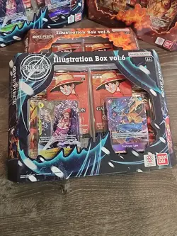 One Piece Illustration Box Vol 5 and Vol 6 Set Brand New Factory Sealed 6 Boxes - Image 3