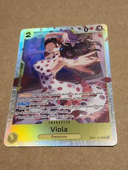 Viola EB01-052 SR One Piece CCG Extra Booster: Memorial Collection NM - Image 1