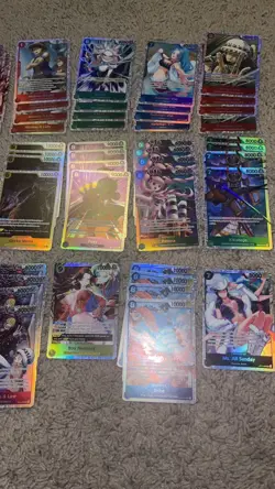 One Piece TCG OP-14 - EB-04 SR Lot OP14 Boa SR, Luffy SR, Vivi SR, Bon Kurei #2 - Image 2