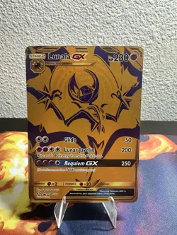 Pokemon TCG Lunala GX SM103a Promo Holo Card - Image 1