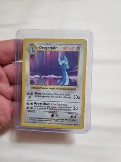 MOD PLAY Pokemon TCG Dragonair Base Set 18/102 Regular Rare Shadowless Card - Image 1