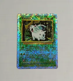 POKEMON NIDORAN RARE REVERSE HOLO 82/110 VINTAGE EXCELLENT CONDITION CARD - Image 1