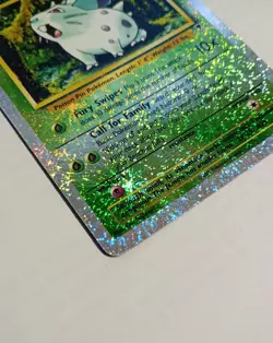 POKEMON NIDORAN RARE REVERSE HOLO 82/110 VINTAGE EXCELLENT CONDITION CARD - Image 2
