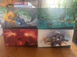 Lot of 4 MTG Magic The Gathering Empty Card Storage Bundle Boxes Collectible 🔥 - Image 1