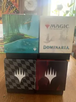 Lot of 4 MTG Magic The Gathering Empty Card Storage Bundle Boxes Collectible 🔥 - Image 3