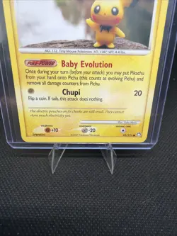 Pichu 93/123 Diamond & Pearl Mysterious Treasures Pokemon TCG Card 2007 LP/NM - Image 3