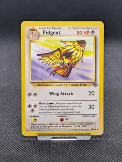 Pidgeot 24/64 Non Holo Jungle Set Rare Pokemon Card WOTC Played - Image 1
