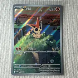 Victini 208 Pokemon TCG SV Promo Card Illustration Collection, English NM - Image 1