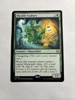 Mutable Explorer - Lorwyn Eclipsed MTG Plus Bonus Card!!! - Image 1