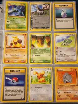 Pokemon Collection Binder Vintage Lot of Cards Holo Rares WoTC 1st Edition Etc - Image 4